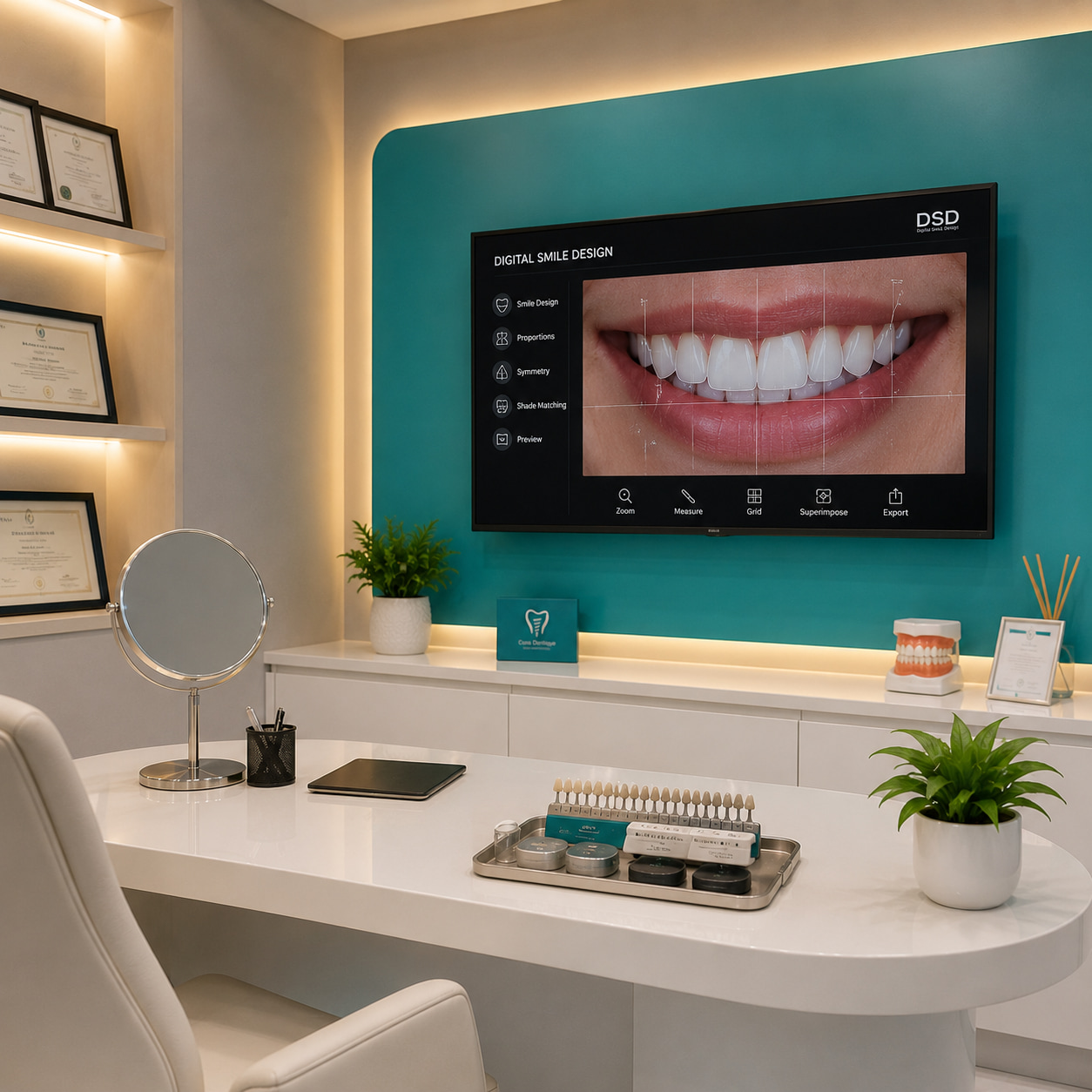 Cosmetic dentist Seawoods Navi Mumbai smile makeover veneers