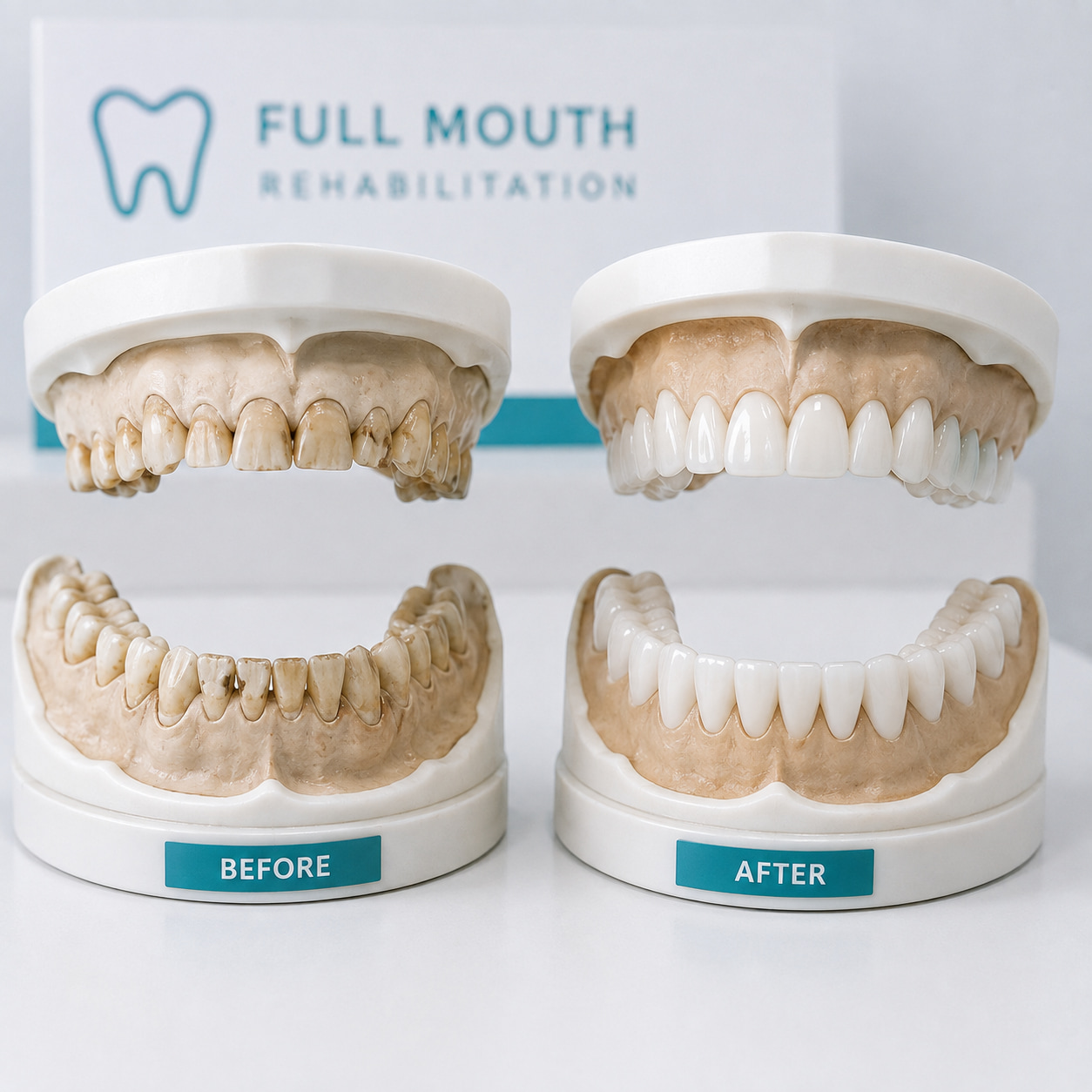 Full mouth rehabilitation Seawoods Navi Mumbai Casa Dentique
